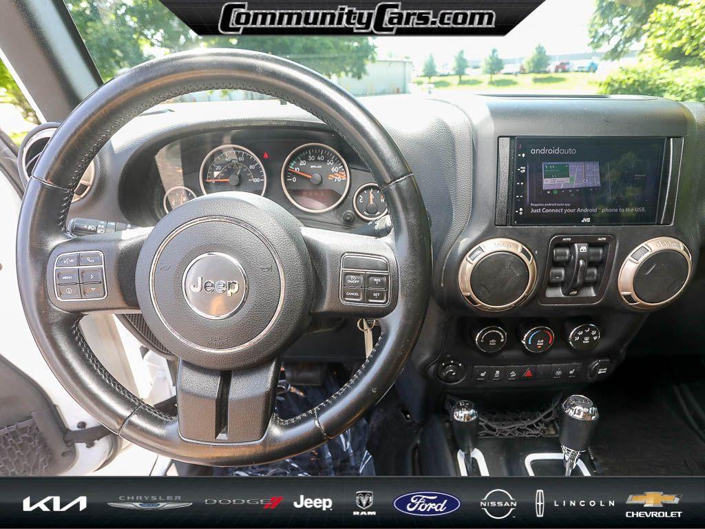 used 2016 Jeep Wrangler Unlimited car, priced at $19,998