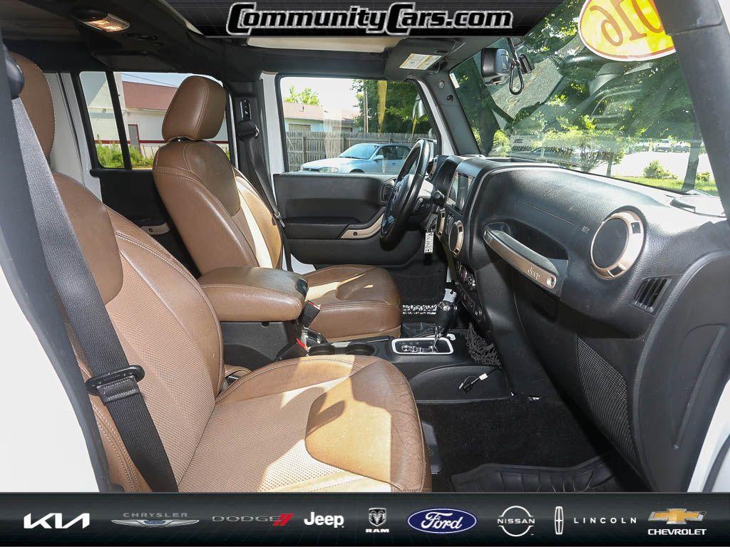 used 2016 Jeep Wrangler Unlimited car, priced at $19,998