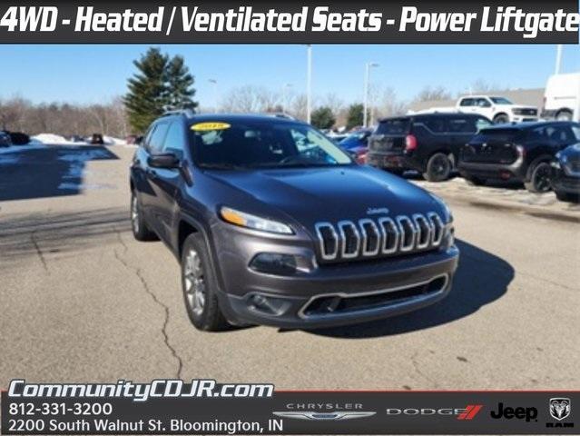 used 2018 Jeep Cherokee car, priced at $19,700