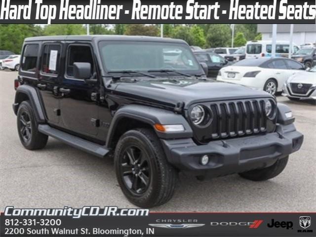 used 2021 Jeep Wrangler Unlimited car, priced at $35,250