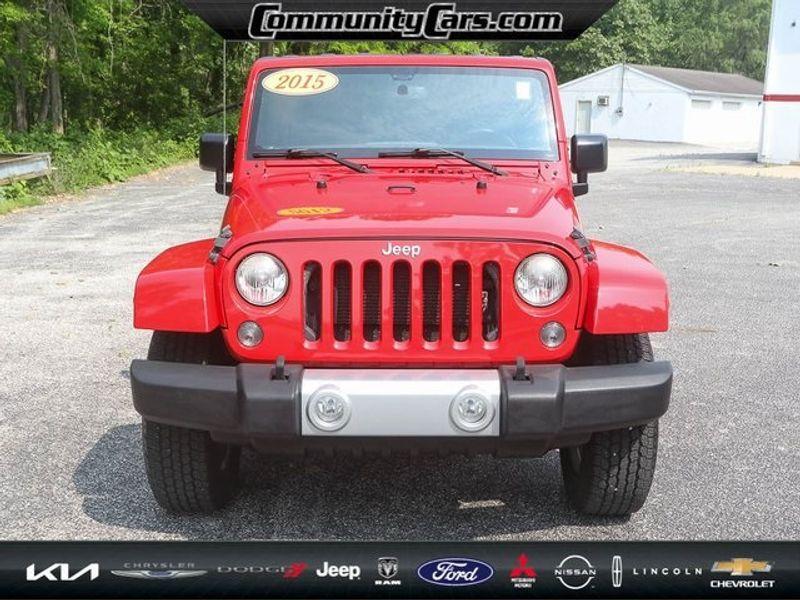 used 2015 Jeep Wrangler Unlimited car, priced at $20,400