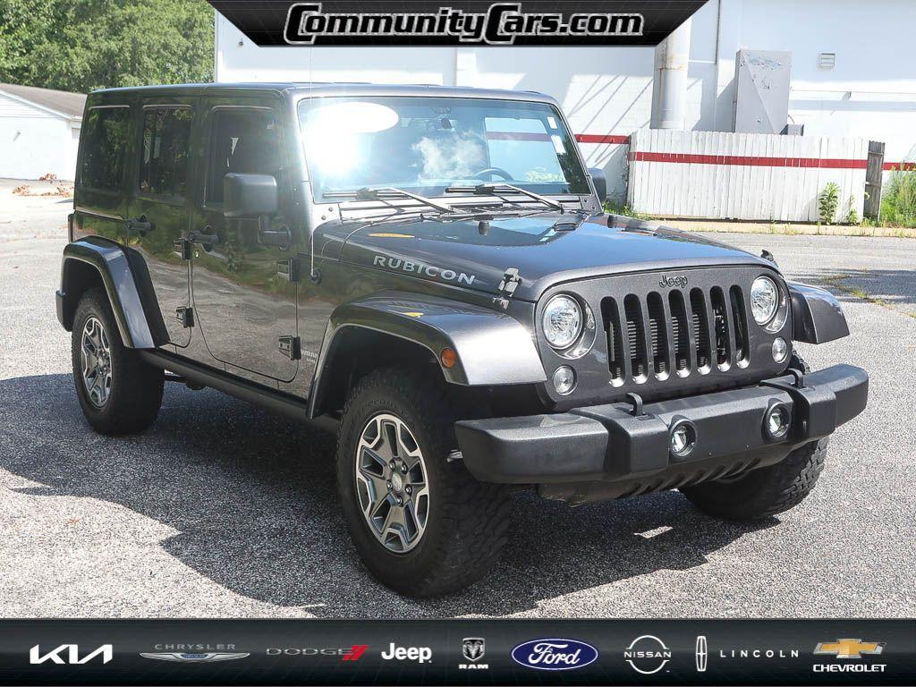used 2017 Jeep Wrangler Unlimited car, priced at $28,141