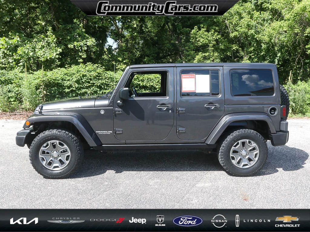 used 2017 Jeep Wrangler Unlimited car, priced at $28,141