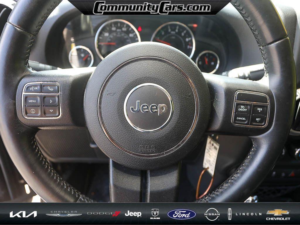 used 2017 Jeep Wrangler Unlimited car, priced at $28,141