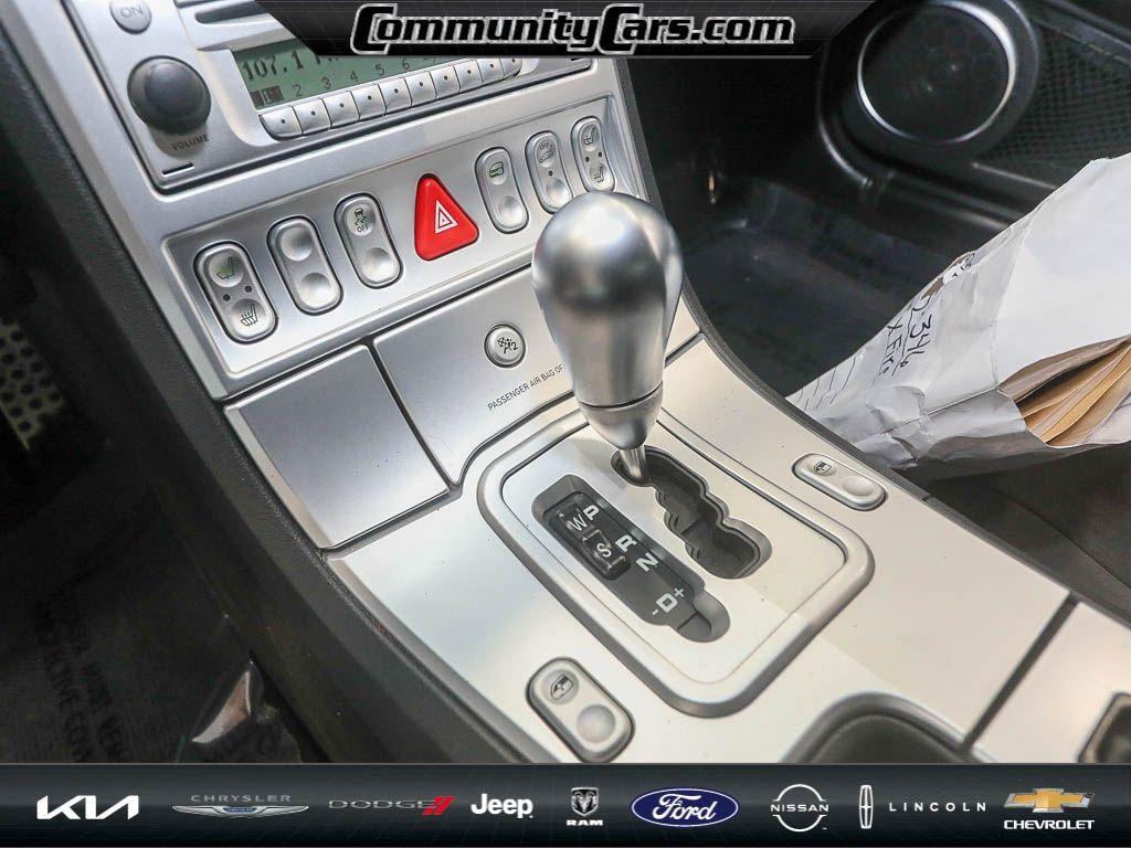 used 2005 Chrysler Crossfire car, priced at $21,500