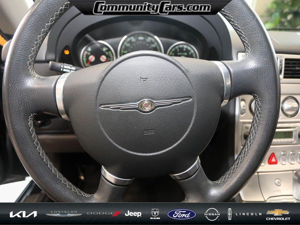 used 2005 Chrysler Crossfire car, priced at $21,500