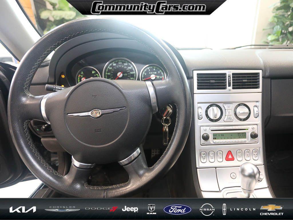 used 2005 Chrysler Crossfire car, priced at $21,500
