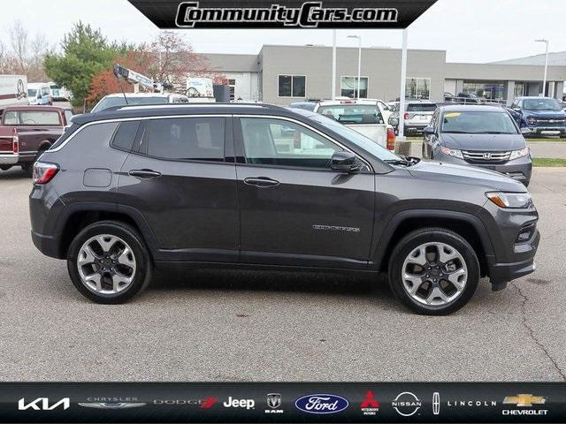 used 2022 Jeep Compass car, priced at $24,500