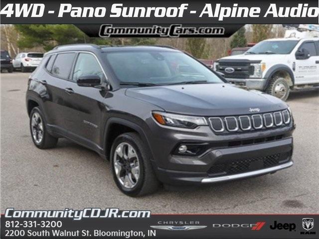 used 2022 Jeep Compass car, priced at $24,500