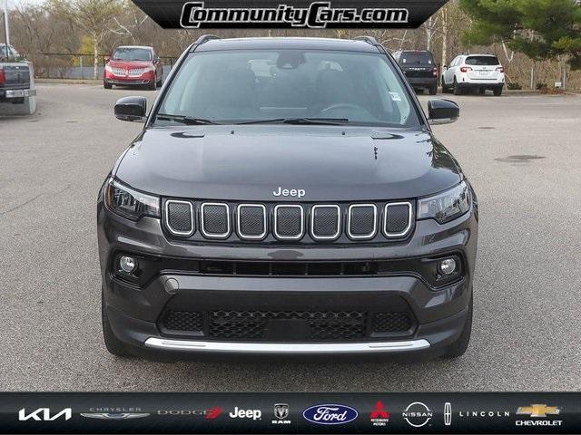 used 2022 Jeep Compass car, priced at $24,500