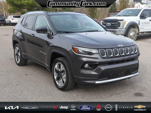 used 2022 Jeep Compass car, priced at $24,500