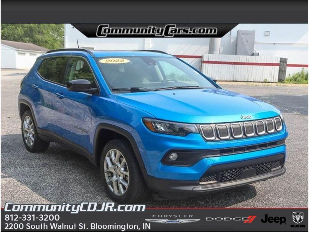 used 2022 Jeep Compass car, priced at $23,100