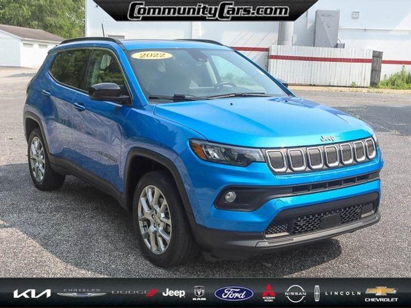 used 2022 Jeep Compass car, priced at $23,100