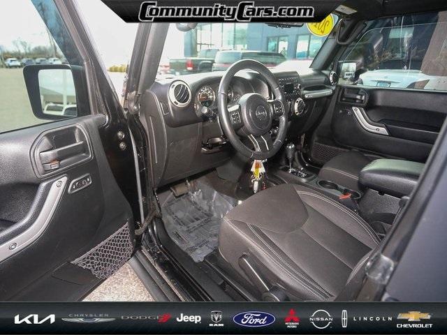 used 2017 Jeep Wrangler car, priced at $17,500