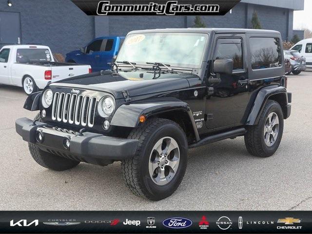 used 2017 Jeep Wrangler car, priced at $17,700