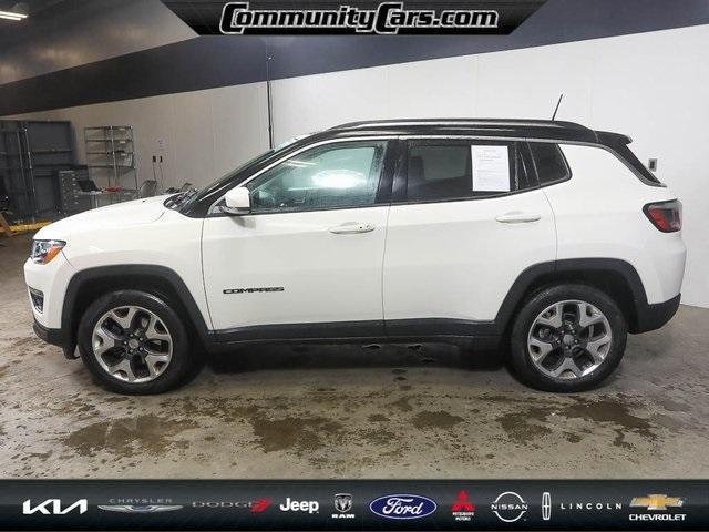 used 2018 Jeep Compass car, priced at $15,000