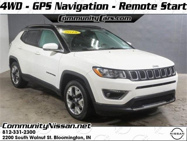 used 2018 Jeep Compass car, priced at $15,000