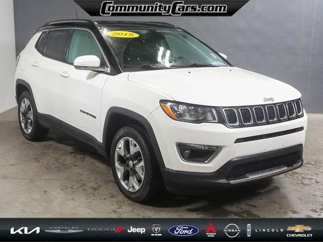 used 2018 Jeep Compass car, priced at $15,000