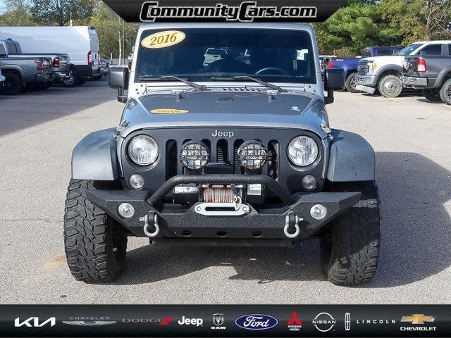 used 2016 Jeep Wrangler Unlimited car, priced at $18,800