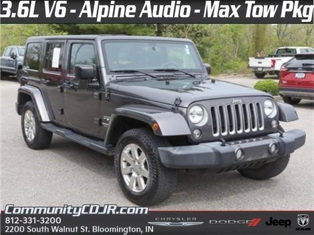 used 2016 Jeep Wrangler Unlimited car, priced at $25,721