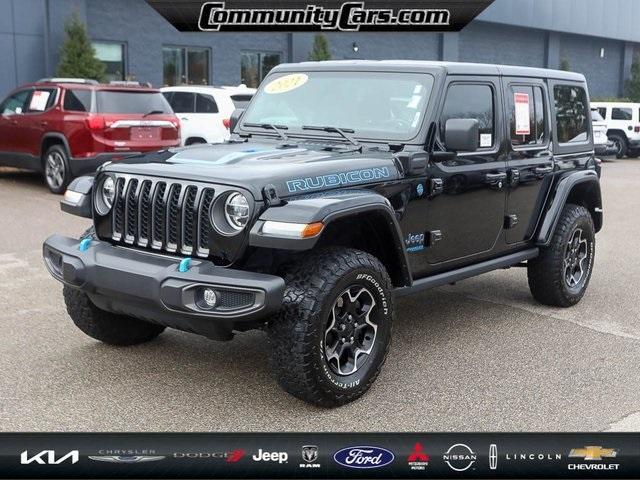 used 2021 Jeep Wrangler Unlimited 4xe car, priced at $36,700