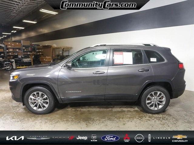 used 2021 Jeep Cherokee car, priced at $25,200