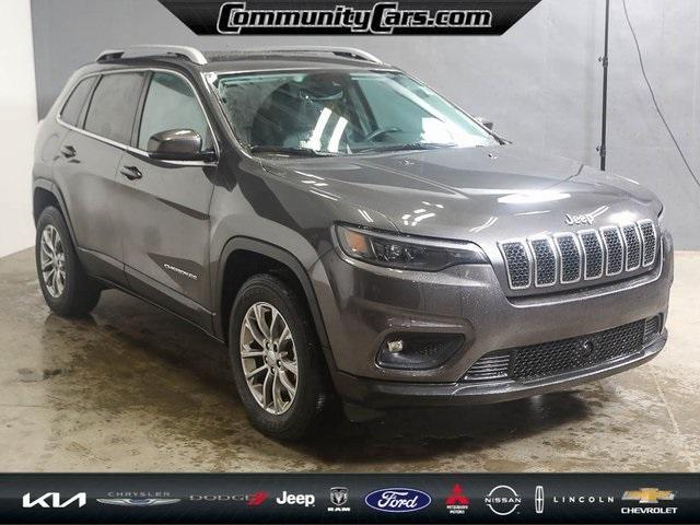 used 2021 Jeep Cherokee car, priced at $25,200