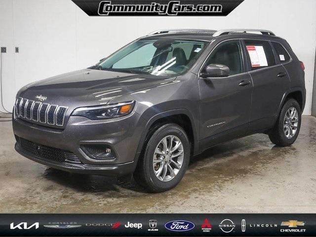 used 2021 Jeep Cherokee car, priced at $25,200