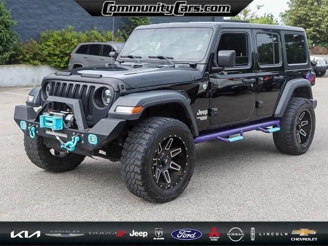 used 2018 Jeep Wrangler Unlimited car, priced at $28,000