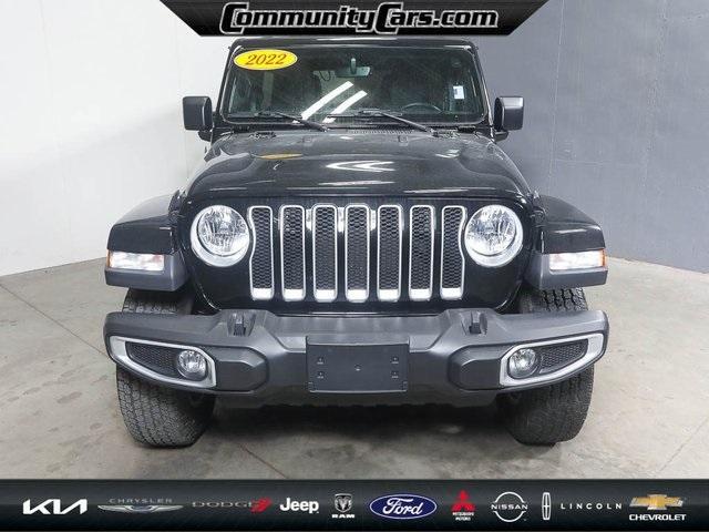 used 2022 Jeep Wrangler Unlimited car, priced at $38,900