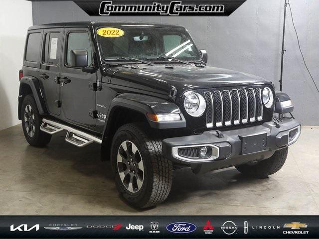 used 2022 Jeep Wrangler Unlimited car, priced at $38,900