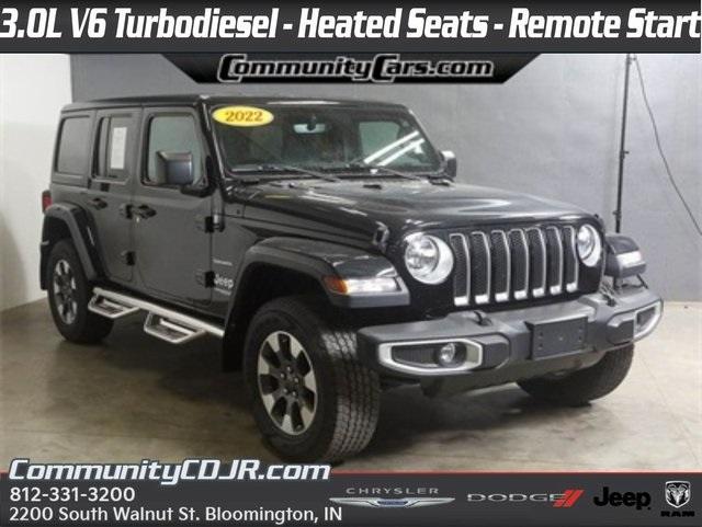 used 2022 Jeep Wrangler Unlimited car, priced at $38,900