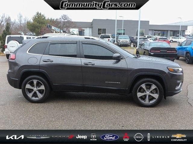 used 2019 Jeep Cherokee car, priced at $17,500