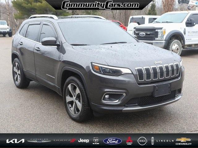 used 2019 Jeep Cherokee car, priced at $17,500