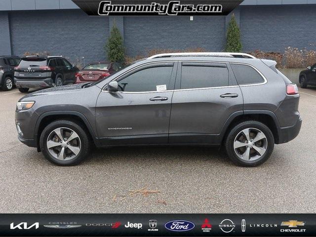 used 2019 Jeep Cherokee car, priced at $17,500