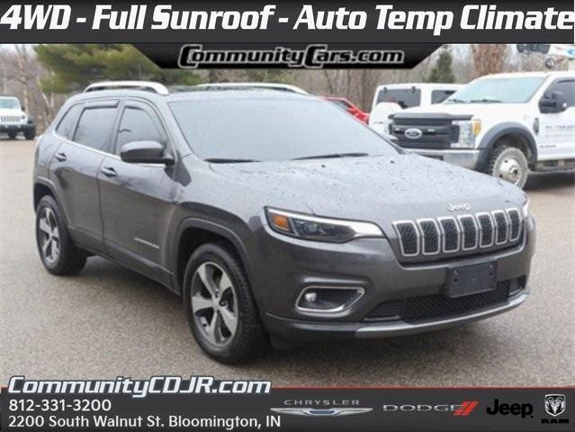 used 2019 Jeep Cherokee car, priced at $17,500