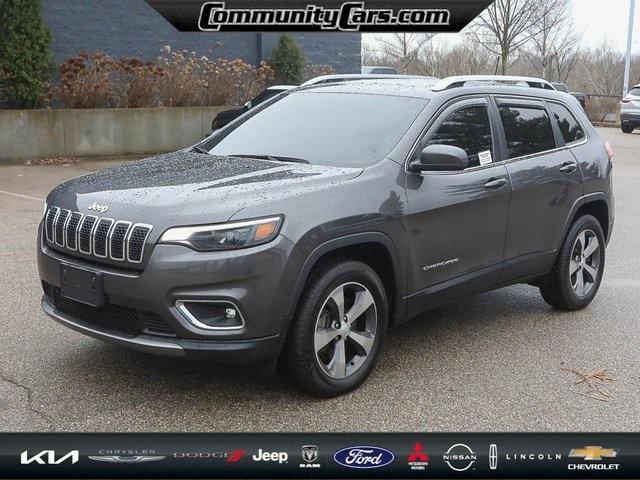 used 2019 Jeep Cherokee car, priced at $17,500