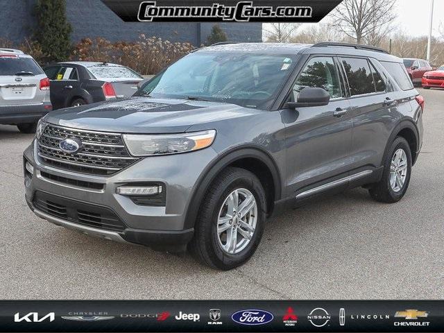 used 2022 Ford Explorer car, priced at $26,800