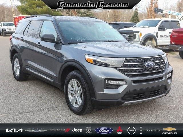 used 2022 Ford Explorer car, priced at $26,800