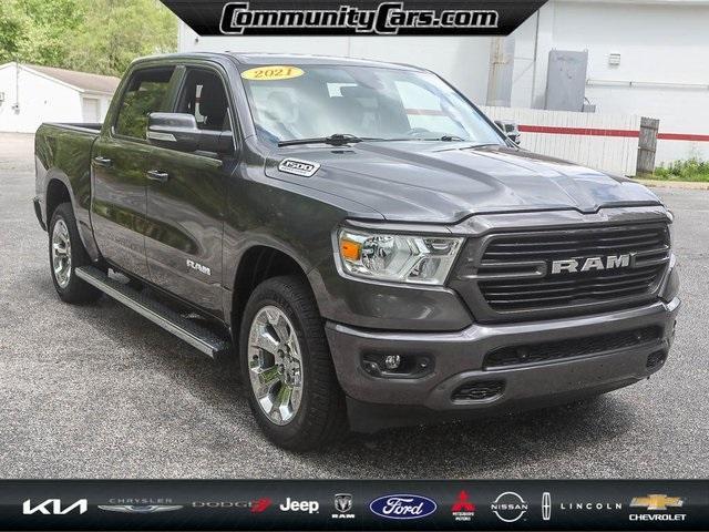 used 2021 Ram 1500 car, priced at $36,500