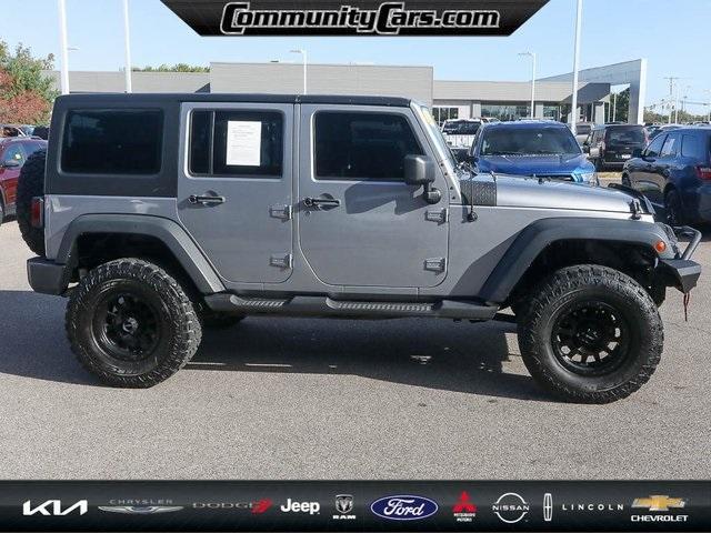 used 2014 Jeep Wrangler Unlimited car, priced at $16,800