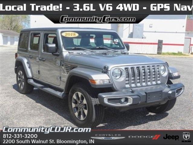 used 2018 Jeep Wrangler Unlimited car, priced at $26,500