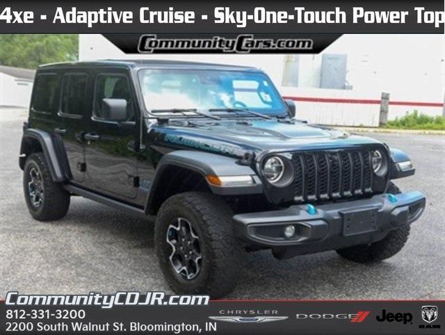 used 2022 Jeep Wrangler Unlimited 4xe car, priced at $34,700