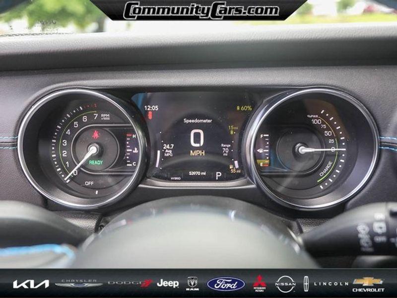 used 2022 Jeep Wrangler Unlimited 4xe car, priced at $34,700