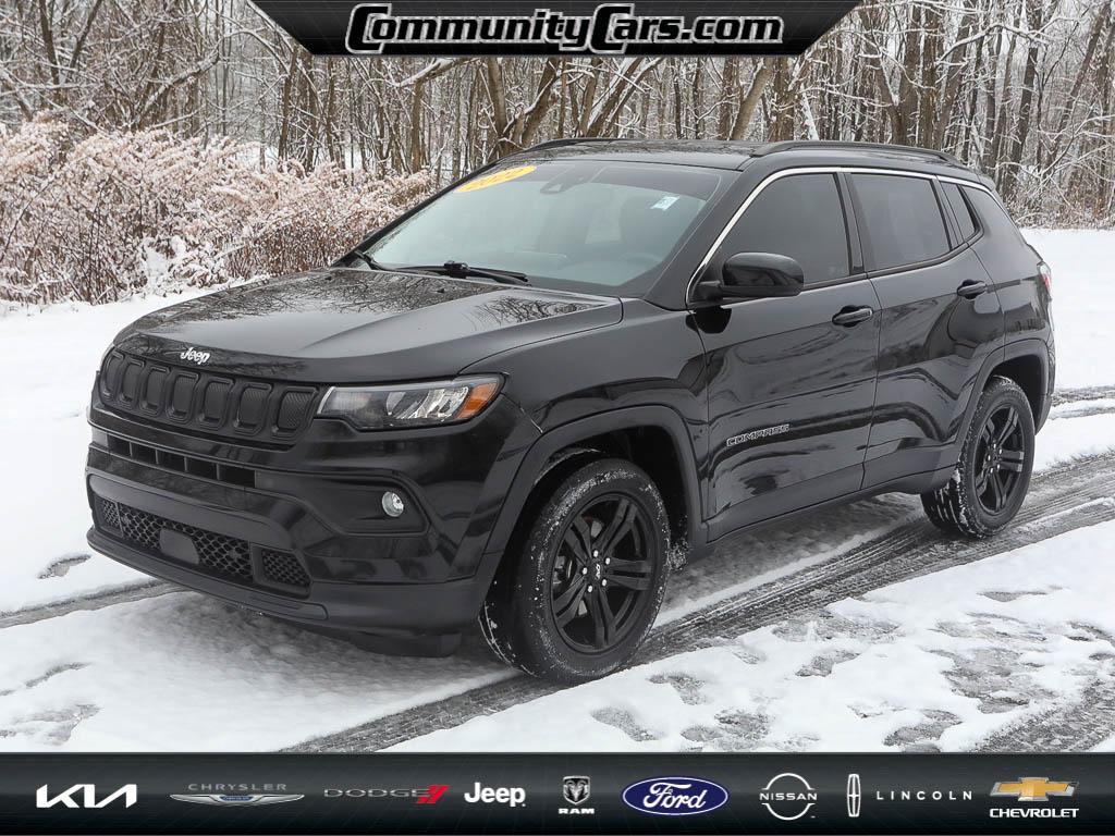 used 2022 Jeep Compass car, priced at $15,300