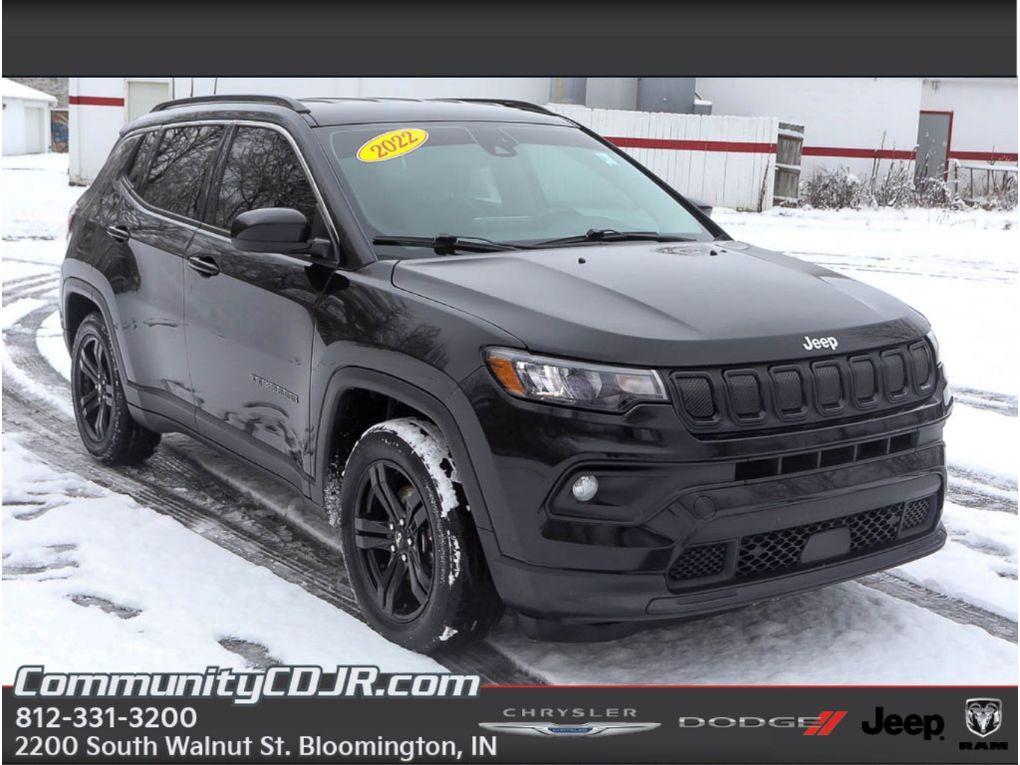 used 2022 Jeep Compass car, priced at $15,300