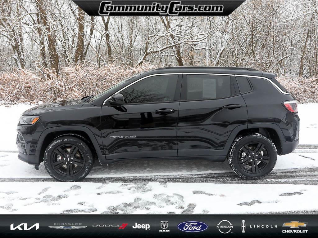 used 2022 Jeep Compass car, priced at $15,300