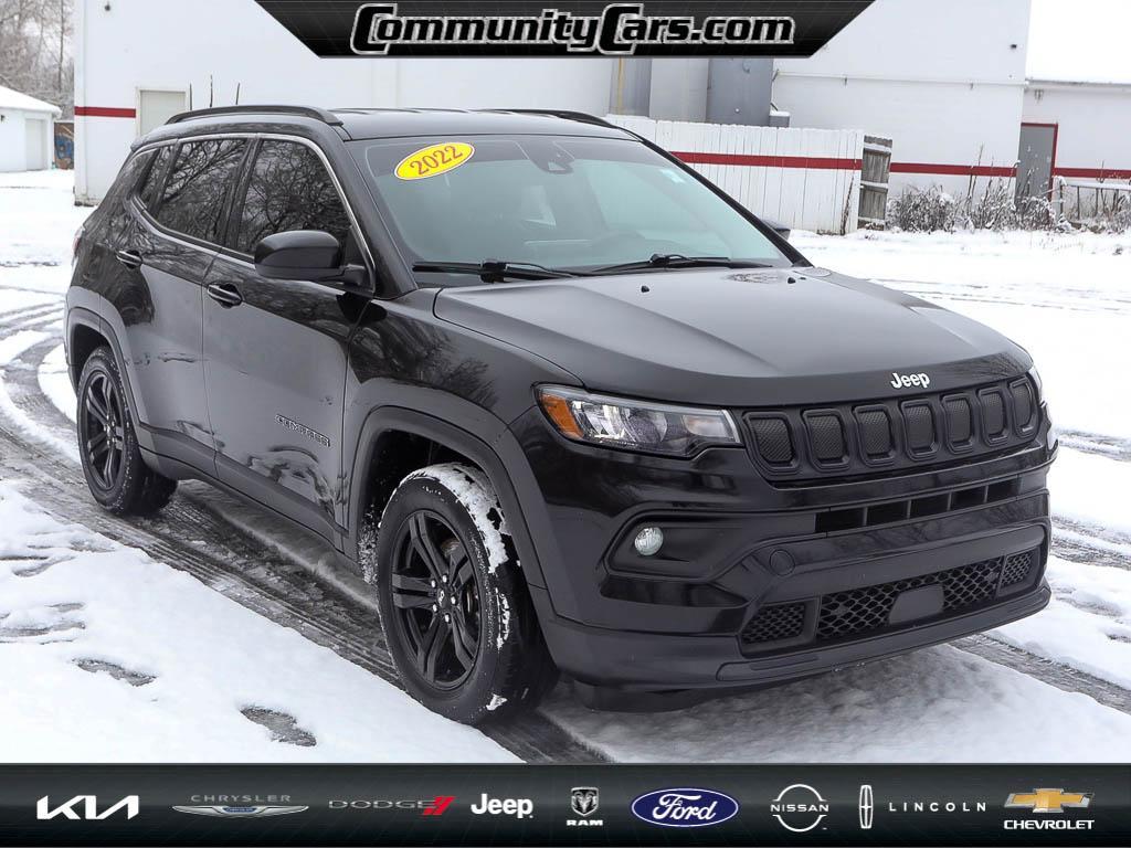used 2022 Jeep Compass car, priced at $15,300