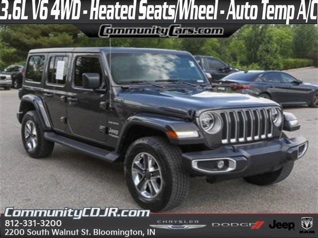 used 2022 Jeep Wrangler Unlimited car, priced at $40,500