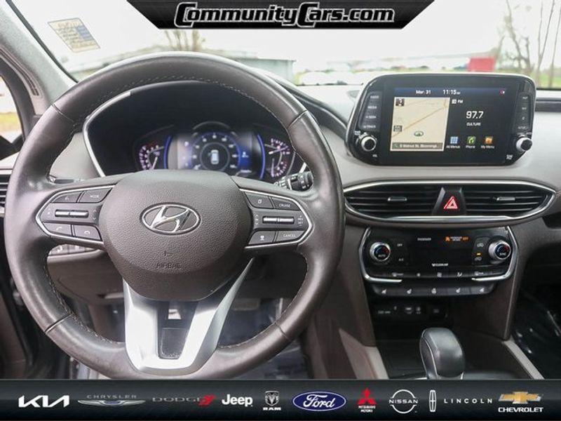 used 2020 Hyundai Santa Fe car, priced at $21,500